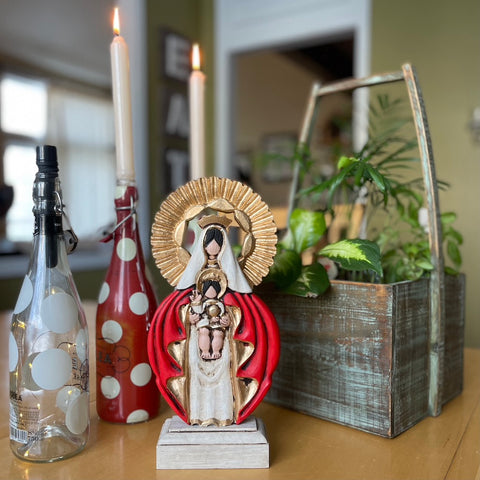 Our Lady of Coromoto Catholic Sculpture, Virgin Mary, Virgen Maria