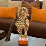 Vintage horse #1 Orange