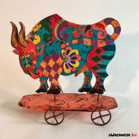 Bull art Sculpture Mariano Guillot home decor venezuela