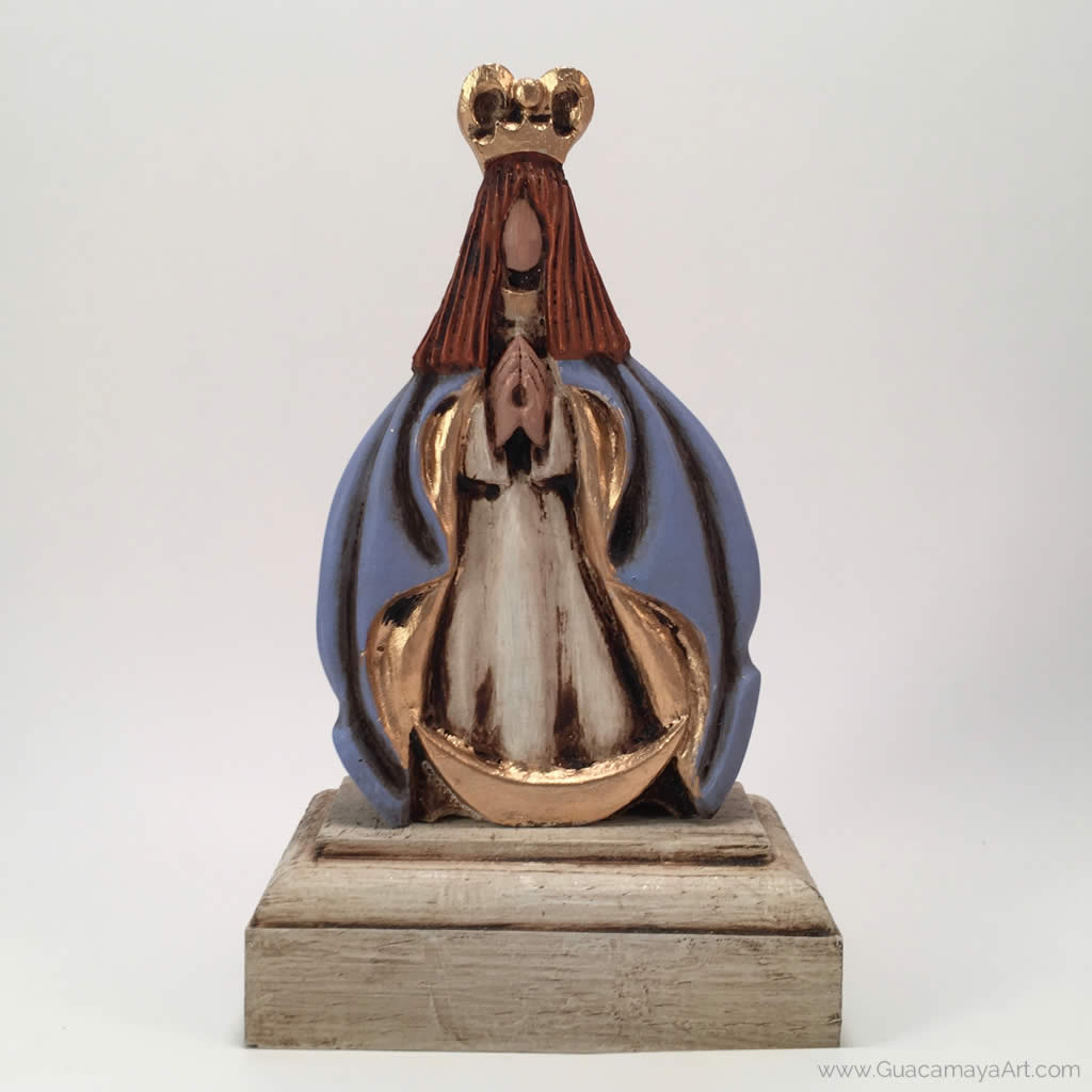 Our Lady of the Immaculate Conception Catholic Sculpture, Inmaculada Concepción, Virgin Mary, Virgen Maria, Maria Lea Cerdá