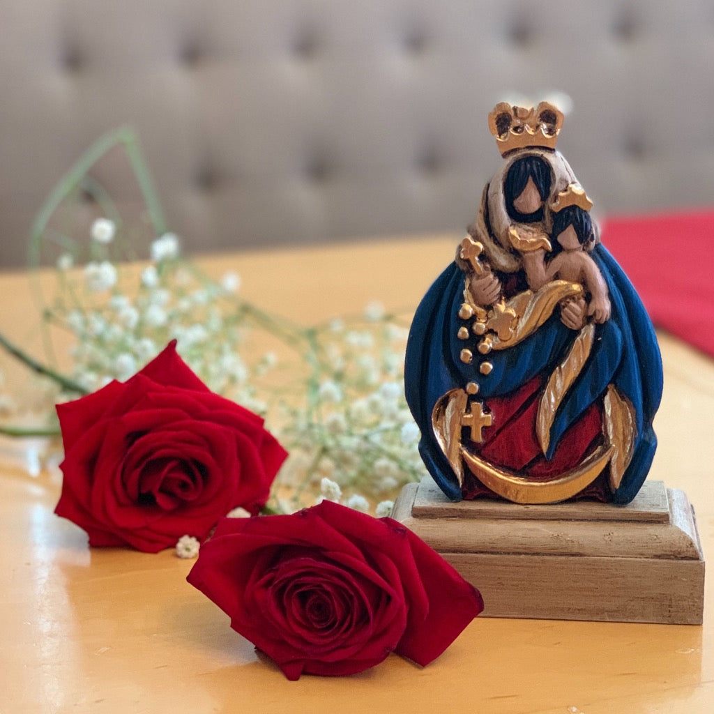 Our Lady of the Rosary Sculpture -Virgen de la Chiquinquirá
