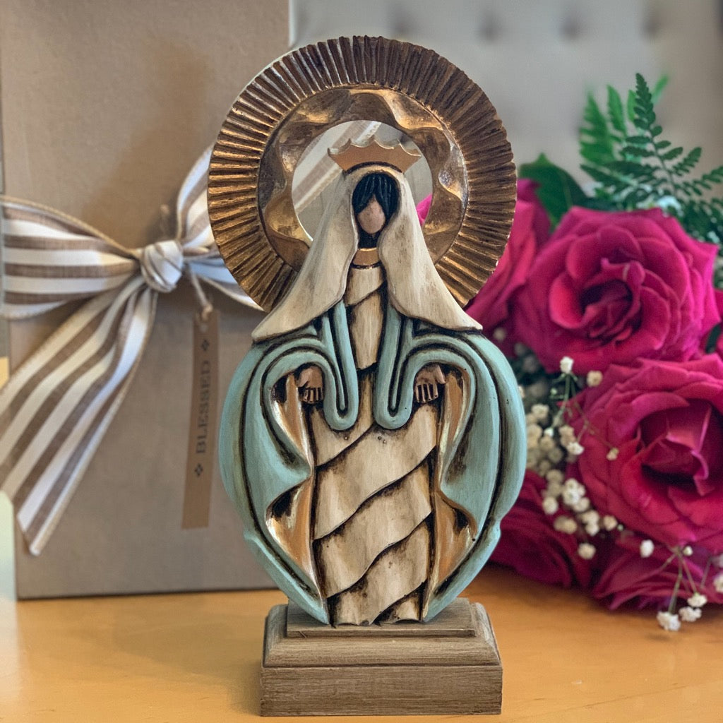 Mary of the Miraculous Medal Sculpture - Virgen Medalla Milagrosa