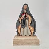 Saint Hedwig Catholic Sculpture, Santos Catolicos Virgin Mary, Virgen Maria, Maria Lea Cerdá