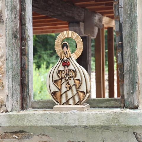 Catholic Sculpture, Virgin Mary Statue, Virgen Maria estatua