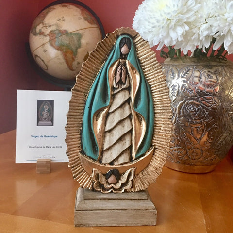 Guadalupe, Virgen, Virgin, sculpture, Religious art