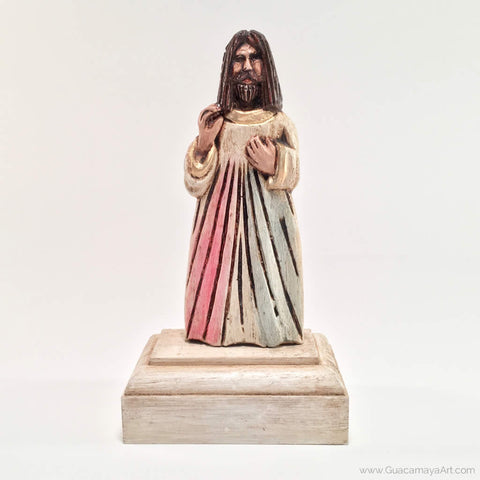 God of Mercy Catholic Sculpture, Jesus de la Misericordia Maria Lea Cerdá