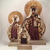 Our Lady of Mount Carmel Sculpture, Virgin Mary, Virgen Maria, Maria Lea Cerdá