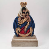 Our Lady of the Rosary of Chiquinquirá Sculpture, Virgin Mary, Virgen Maria