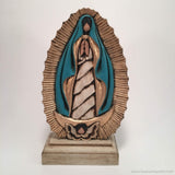 Our Lady of Guadalupe Sculpture, Virgen de Guadalupe, Virgin Mary, Virgen Maria, Maria Lea Cerdá