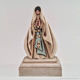 Our Lady of Lourdes Catholic Sculpture, Virgin Mary, Virgen Maria, Maria Lea Cerdá