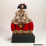 Art decor handmade by Venezuelan Artist Maria Lea Cerda. Menina inspire by Diego Velasquez. 
